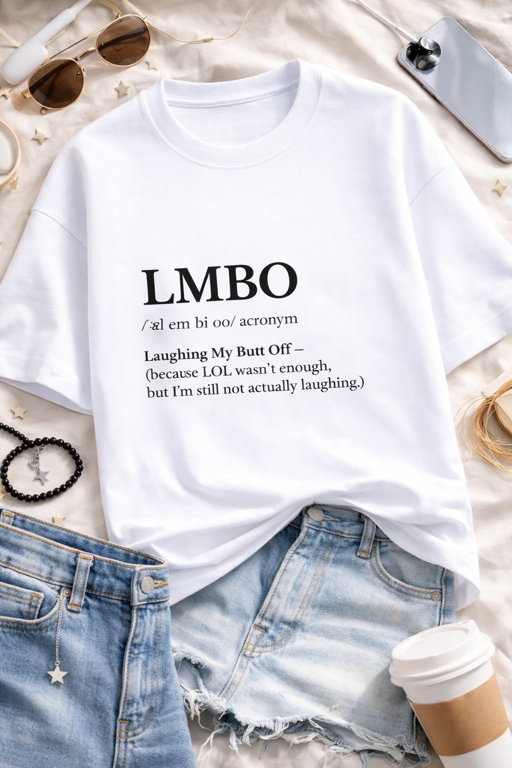 LMBO Printed Unisex Terry Oversized T-shirt- 260GSM